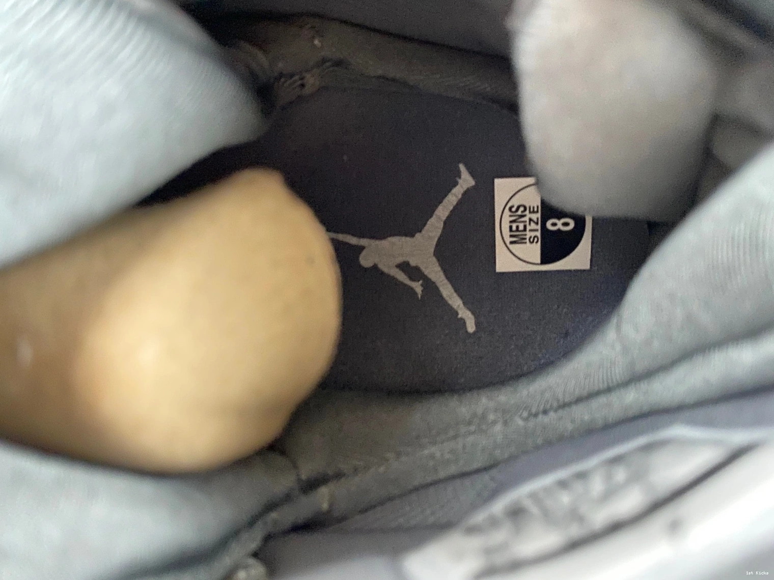 8 - Cool Men's Grey Jordan Retro 305381-014 1014
